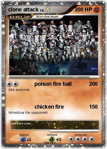Pokemon clone attack