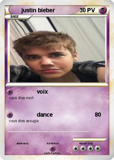 Pokemon justin bieber