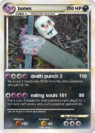 Pokemon bones