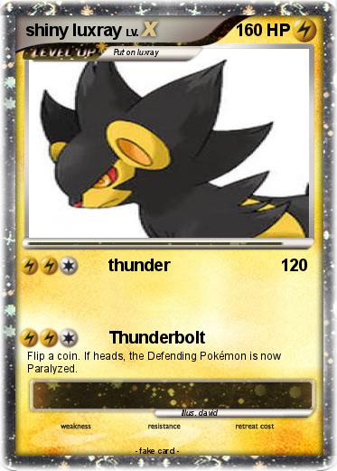 Pokemon shiny luxray