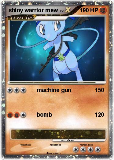 Pokemon shiny warrior mew