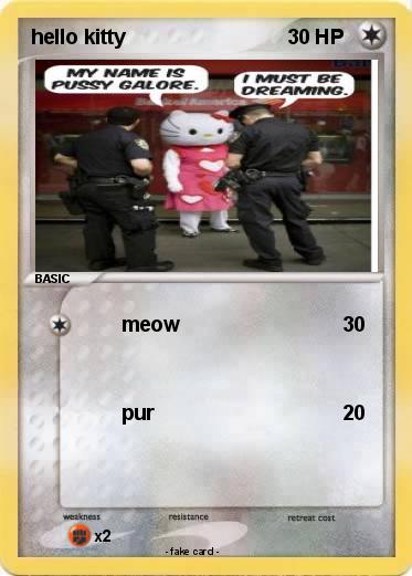 Pokemon hello kitty