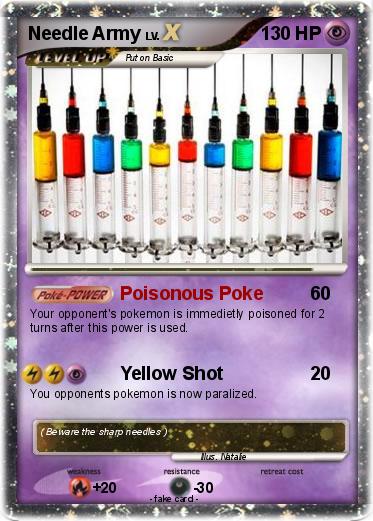 Pokemon Needle Army