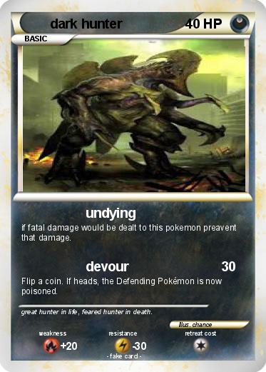 Pokemon dark hunter