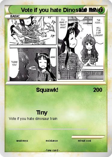 Pokemon Vote if you hate Dinosaur Train