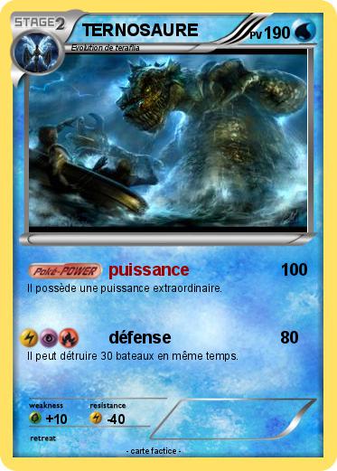 Pokemon TERNOSAURE