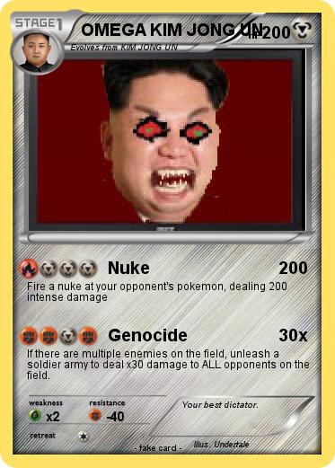 Pokemon OMEGA KIM JONG UN