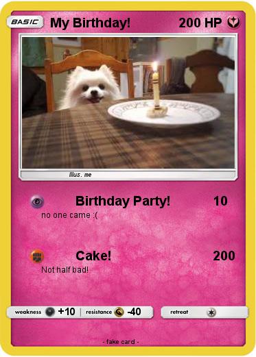 Pokemon My Birthday!