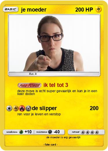 Pokemon je moeder