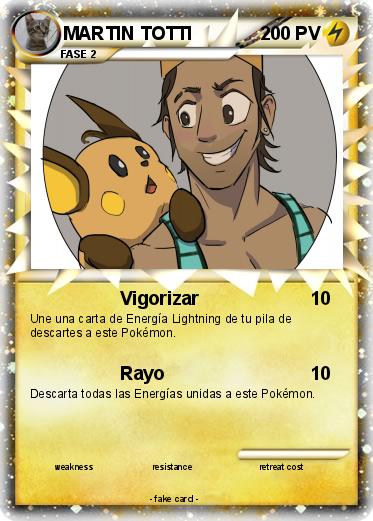 Pokemon MARTIN TOTTI