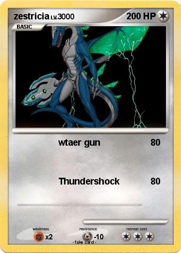 Pokemon zestricia