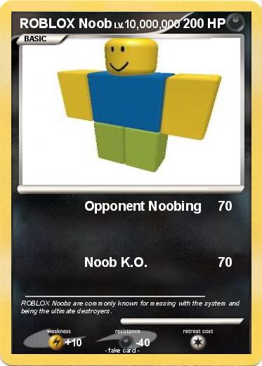 Pokemon ROBLOX Noob