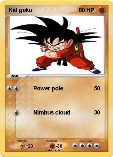 Pokemon Kid goku