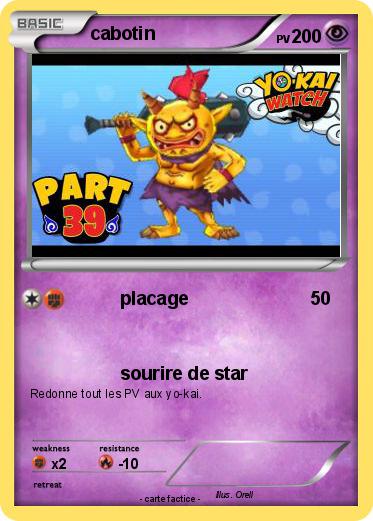 Pokemon cabotin