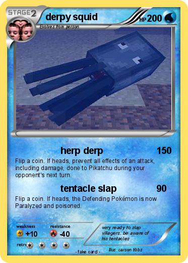 Pokemon derpy squid