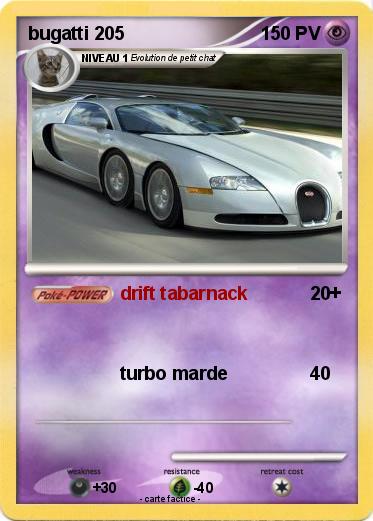 Pokemon bugatti 205