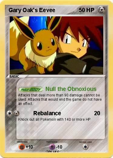 Pokemon Gary Oak's Eevee