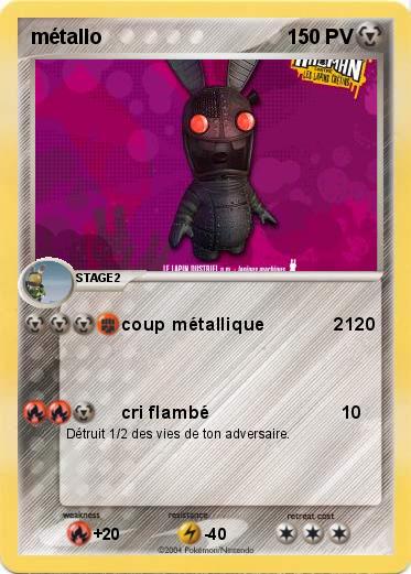 Pokemon métallo 