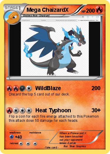 Pokemon Mega ChaizardX