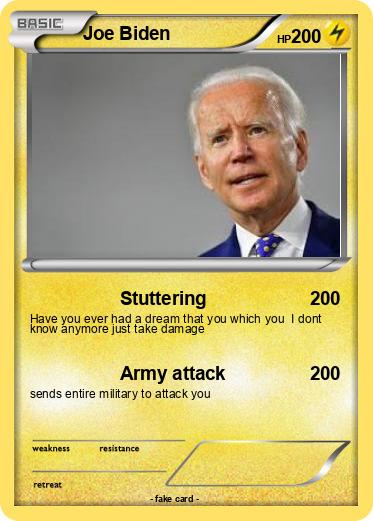 Pokemon Joe Biden