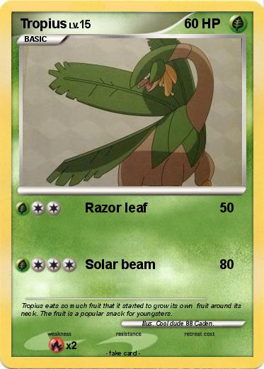 Pokemon Tropius