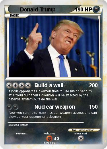 Pokemon Donald Trump