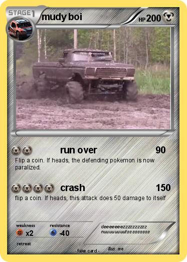 Pokemon mudy boi