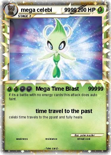 Pokemon mega celebi        9999