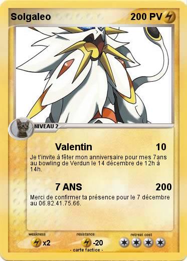 Pokemon Solgaleo