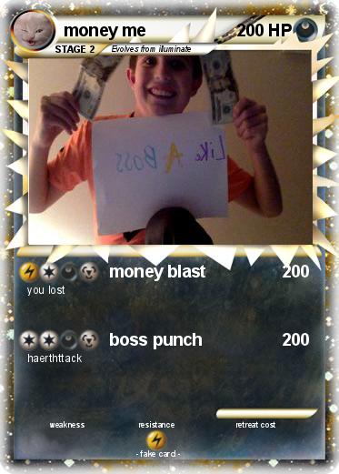 Pokemon money me