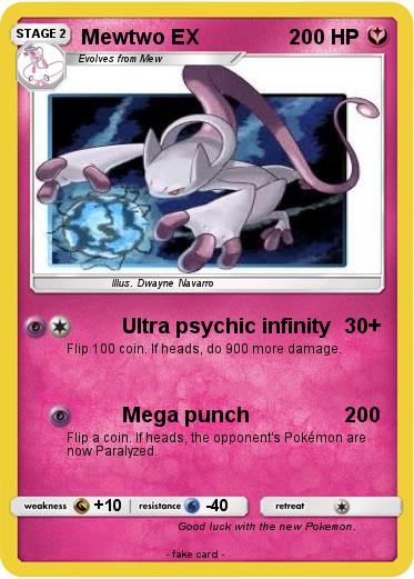 Pokemon Mewtwo EX