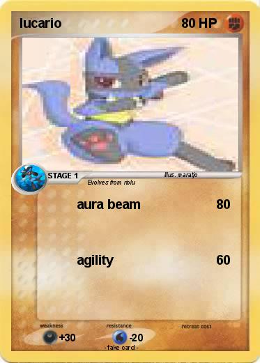 Pokemon lucario