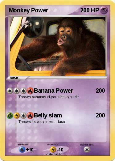 Pokemon Monkey Power