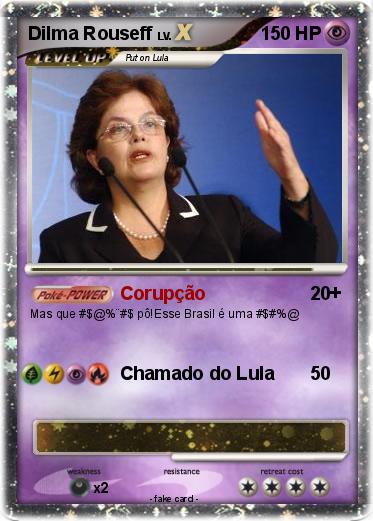 Pokemon Dilma Rouseff