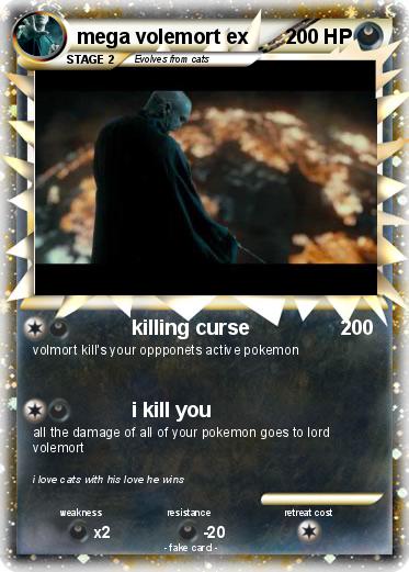 Pokemon mega volemort ex