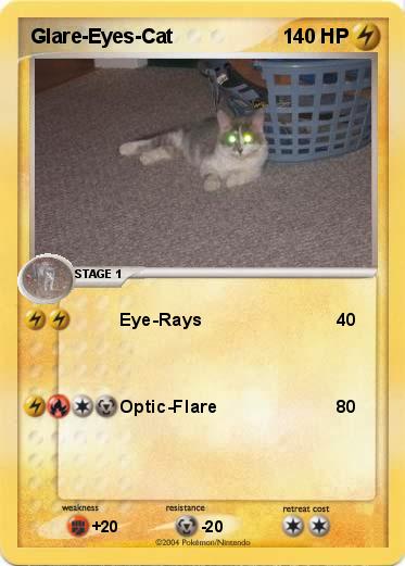 Pokemon Glare-Eyes-Cat
