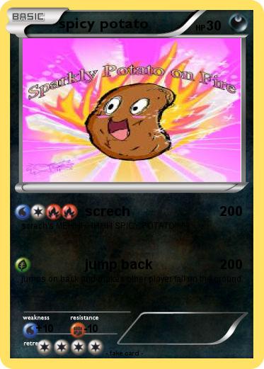 Pokemon spicy potato