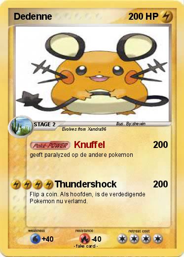 Pokemon Dedenne