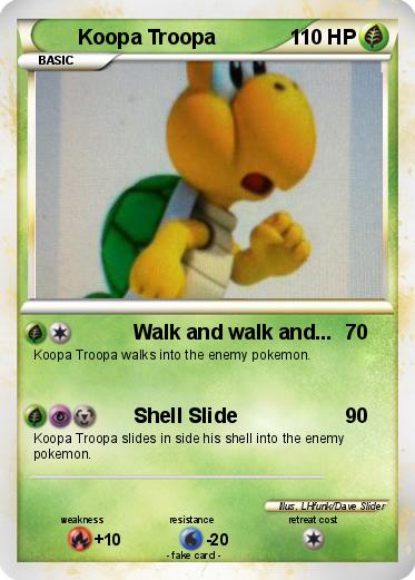 Pokemon Koopa Troopa