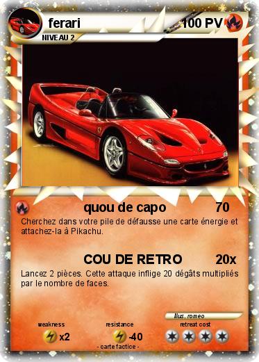 Pokemon ferari