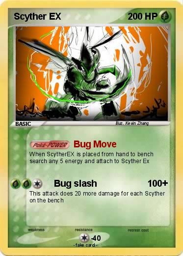 Pokemon Scyther EX