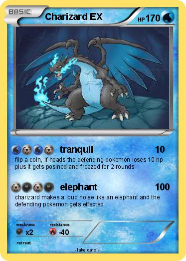 Pokemon Charizard EX