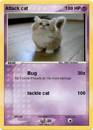 Pokemon Attack cat