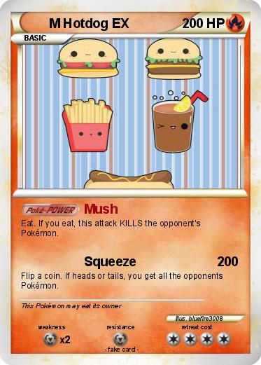 Pokemon M Hotdog EX