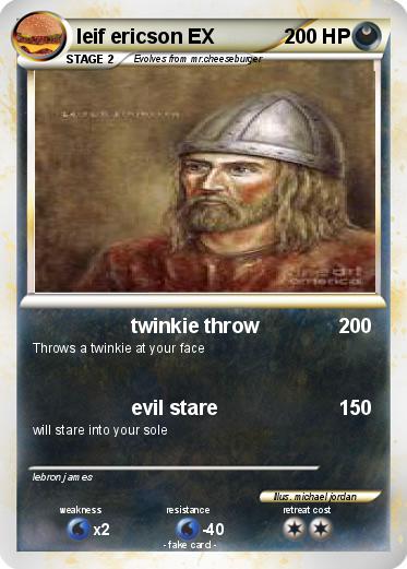 Pokemon leif ericson EX