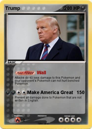 Pokemon Trump