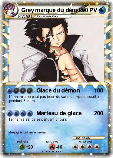 Pokemon Grey marque du démon