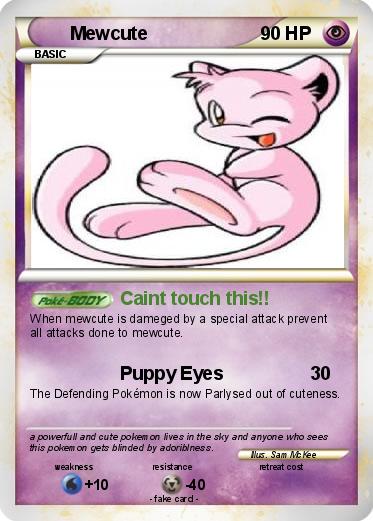 Pokemon Mewcute