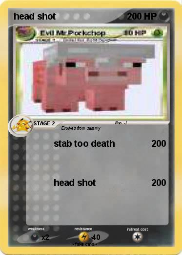Pokemon head shot