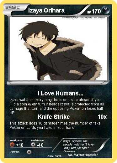 Pokemon Izaya Orihara